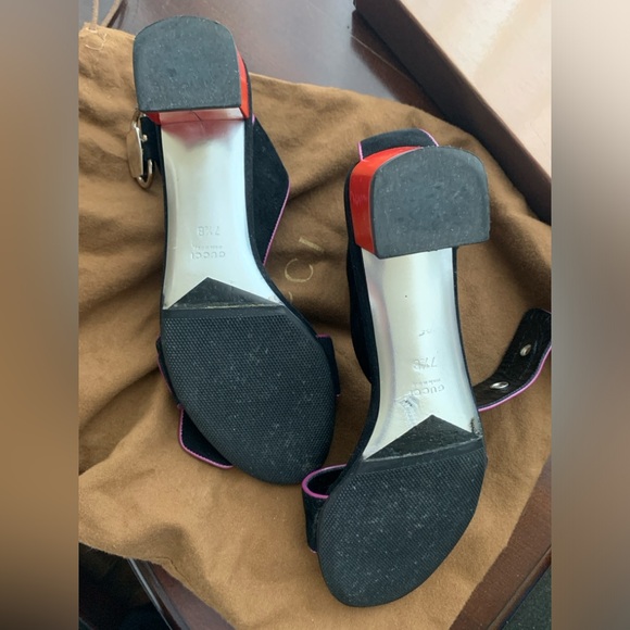 Gucci sandals. 7.5 - Picture 6 of 13
